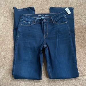 Old Navy Womens Jeans- NWT- Size 10 Tall- Dark Wash